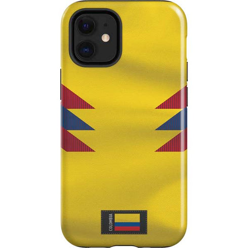 Colombia Soccer Flag iPhone 12 Mini Impact Case
